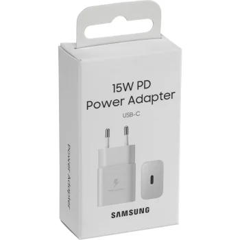 Samsung EP-T1510NWEGEU 15W PD USB-C AFC Wall Charger - White