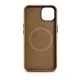 iCarer odinis dėklas iPhone 14 Plus su MagSafe Oil Wax WMI14220703-TN, rudas