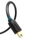 „Ugreen“ USB - mini USB laidas, 480 Mbps, 3 m, juodas