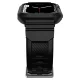 Spigen Rugged Armor Pro dėklas su dirželiu Apple Watch (44/45mm), juodas