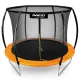 Sodo batutas su vidiniu tinklu ir kopėčiomis Neo-Sport 312 cm (10Ft), oranžinis