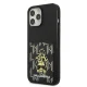 Karl Lagerfeld Karlimals Cardslot dėklas iPhone 13 Pro Max telefonui, juodas