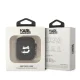 „Karl Lagerfeld“ dėklas „AirPods 1 / 2“, „Silicone Choupette Head 3D“, juodas