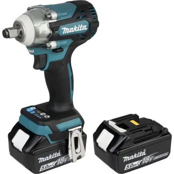 Akumuliatorinis smūginis veržliasukis Makita DTW300RTJ, 18V, 2x 5.0 Ah