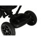 Triratukas-vežimėlis Ikonka TRIKE FIX Elite 2-in-1, juodas