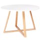 Modernhome RH1902-04 kavos staliukas, 60 cm, baltas / bambukas