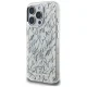 Karl Lagerfeld dėklas iPhone 16 Pro Max telefonui su MagSafe, baltas