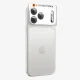 Kameros apsauginis stiklas Spigen Optik Pro XL skirtas iPhone 18 Pro Max, Silver