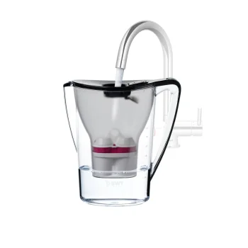 Vandens filtravimo ąsotis BWT Aqualizer Home 125640995 2.7 l su 2 kasetėmis, juodas
