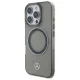 Mercedes dėklas iPhone 16 Pro Max telefonui Silver Ring MagSafe, juodas