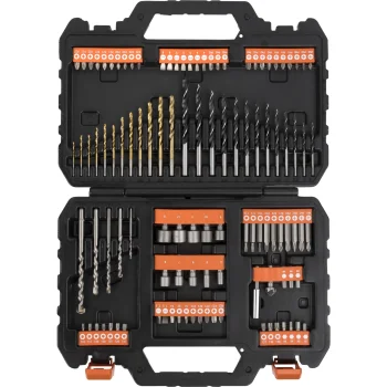 Grąžtų ir suktuvo antgalių rinkinys Black & Decker A7200-XJ, 109 dalių