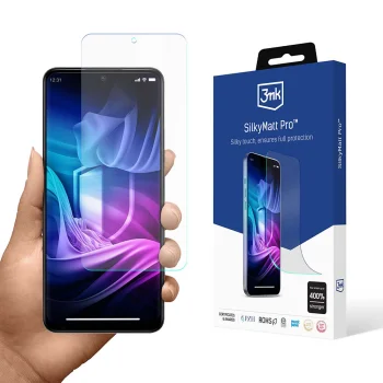 Ekrano apsauginė plėvelė 3mk SilkyMatt Pro, Redmi Note 12 5G, matinė