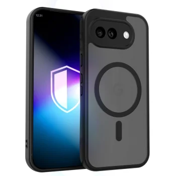 3mk Misty MagCase dėklas Google Pixel 10A, juodas