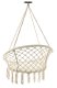 Pakabinama Boho stiliaus kėdė gandralizdis 80cm, natūrali