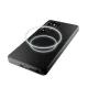 Puro Icon silikoninis dėklas, skirtas Samsung Galaxy S25 Ultra, Juodas