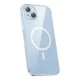 Baseus Crystal Series magnetinis dėklas iPhone 14 Plus + apsauginis stiklas