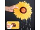 Silicone Coaster / Pot Pad, Flower Design, 5x5 cm