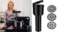 Planetarinis virtuvės kombainas Case 101059 su trintuvu, 6.2 L, 2200 W, juodas
