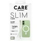Dėklas CARE by PanzerGlass SL1M MagSafe, skirtas iPhone 17, skaidrus