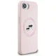 Karl Lagerfeld Silicone Karl&Choupette Heads MagSafe dėklas iPhone 16e, rožinis