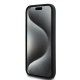 DKNY dėklas iPhone 15 / 14 / 13 su MagSafe, juodas