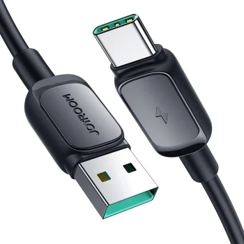Joyroom Multi-Color Series A14 USB-A to USB-C 3A Cable 1.2m - Black