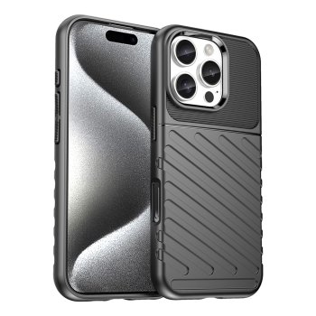 Thunder Case for iPhone 16 Pro Max, Black