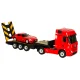 Rastar Mercedes-Benz Actros RC sunkvežimio ir automobilio rinkinys 1:26, raudonas