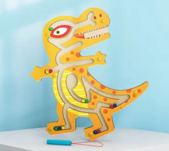 Wooden Labyrinth "Tyrannosaurus"