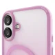 Puro Gradient MagSafe silikoninis dėklas telefonui iPhone 16, rožinis