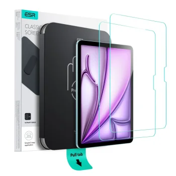 ESR UltraFit Tempered Glass 2-Pack for iPad Air 13" (2024/2025)