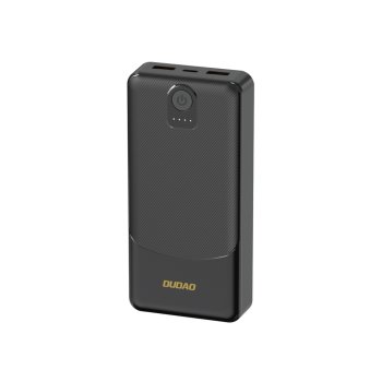 Dudao K10 Power Bank 10000mAh 2.4A 2x USB-A, Black