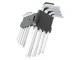 9 Piece Allen Hex Key Wrench Set 1.5-10mm Metric L-Shape