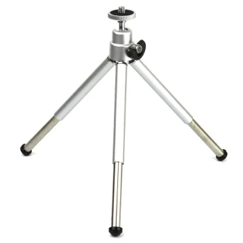 Generic ST1 Compact Photo Tripod, Silver