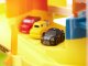 4 aukštų žaislinė automobilių stovėjimo aikštelė su liftu ir 6 mašinėlėmis