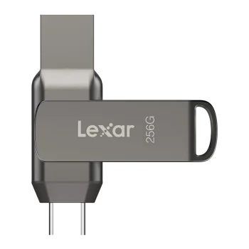 USB atmintinė Lexar JumpDrive D400 Dual Type-C / Type-A USB 3.1 256GB