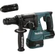 Akumuliatorinis perforatorius Makita DHR243RT3J, 18 V, SDS-Plus, 3x 5.0 Ah akumuliatoriai ir lagaminas
