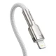 USB-C to Lightning Cable Baseus Cafule 20W 2m White