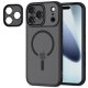 Tech-Protect MagCam MagSafe dėklas iPhone 17 Pro, matinė juoda