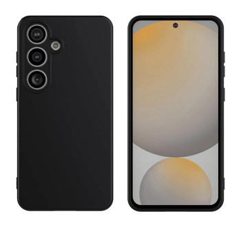 TFO Silicon dėklas Samsung Galaxy S25 Plus, juodas