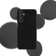 3mk Silicone Case dėklas Samsung Galaxy A26 5G telefonui, juodas
