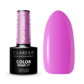 Claresa Full of Colours 4 Hybrid Nail Polish, 5g