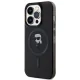 Karl Lagerfeld iPhone 15 Pro dėklas IML Ikonik MagSafe, juodas