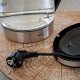 Eldom C520 Electric Kettle with Temperature Control, 1.8L, 2200W, Black/Inox
