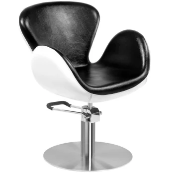 Gabbiano Amsterdam Hairdressing Chair Black/White