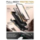 Apsauginis dėklas Supcase Unicorn Beetle Pro, skirtas iPhone 17, juodas