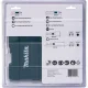 Sukimo antgalių rinkinys Makita B-66880 Impact Black, 35 dalių