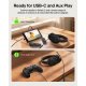 Belkin vaikiškos laidinės žaidimų ausinės ENA011HQBK, juodos
