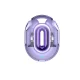 Belaidės ausinės XO X43 TWS Bluetooth 5.4, violetinės