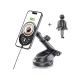 Automobilinis laikiklis su įkrovikliu Tech-Protect MM15W-V6 15W MagSafe, Juodas